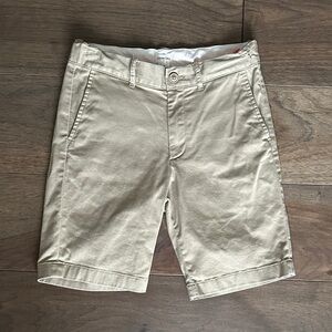 Crewcuts Khaki Flat Front Shorts, Boys Chino Shorts